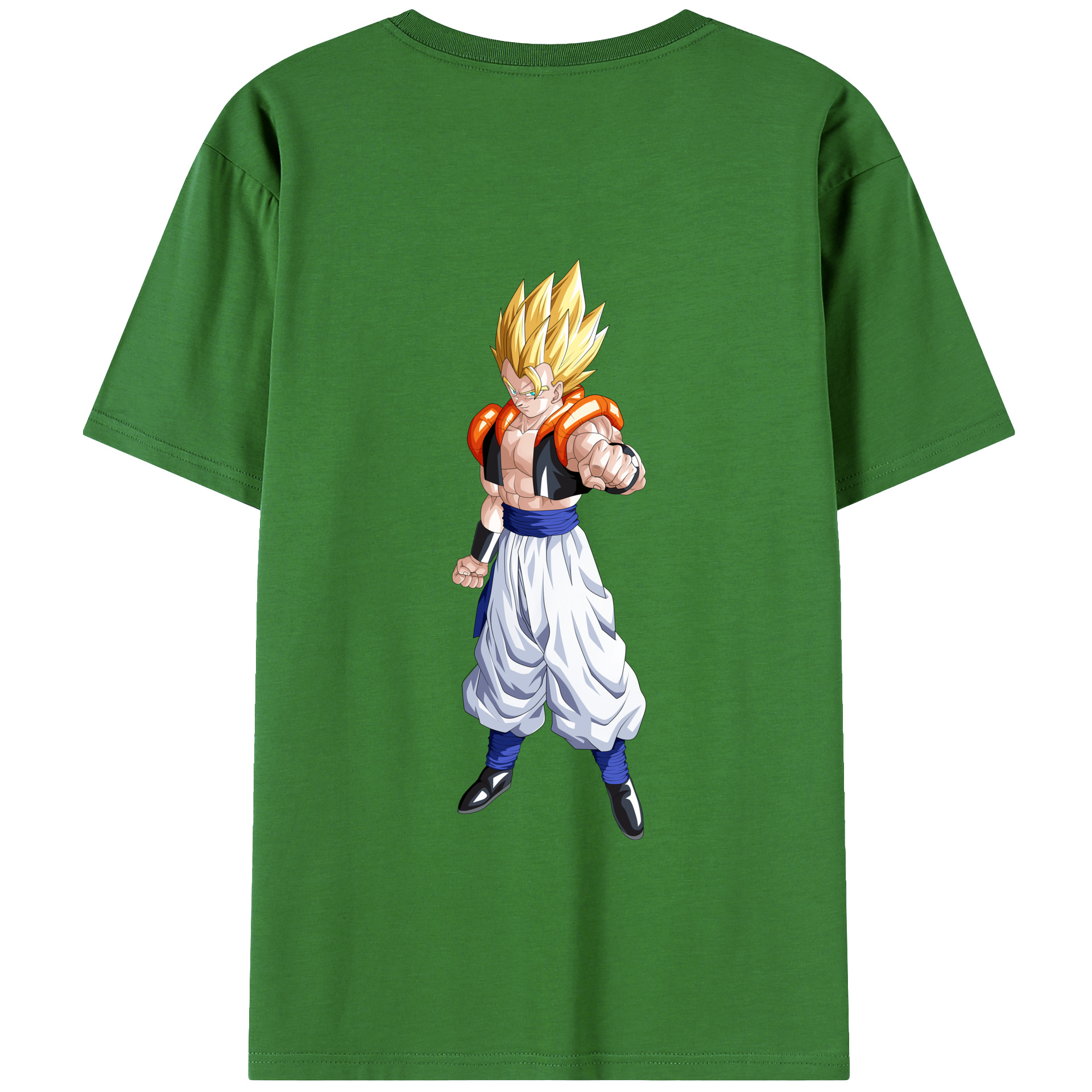 （画像用） ドラゴンボール ベジータ四世（Bejīta Yonsei）DRAGON BALL Vegeta IV レディース半袖Tシャツ(バックプリント)